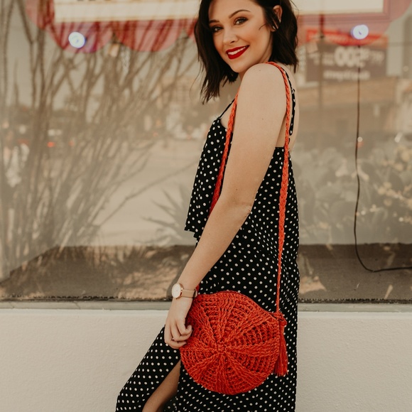 *SOLD* Straw purse - Picture 2 of 4